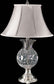 Dale Tiffany Adriana Crystal Table Lamp Antique Pewter GT80119