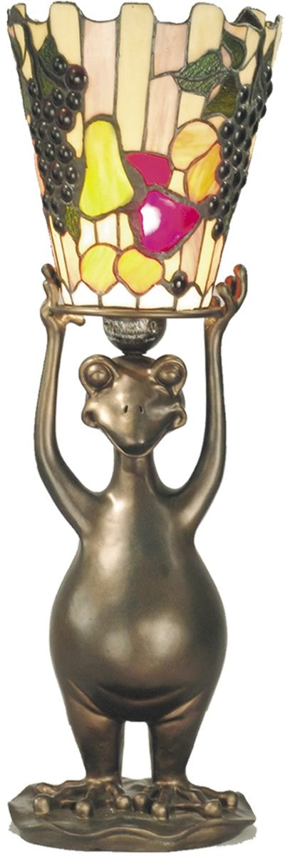 Dale Tiffany 1-Light Tiffany Accent Lamp Antique Bronze TA50021