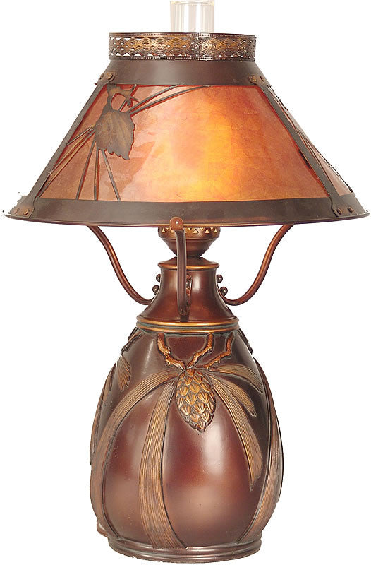 Dale Tiffany Dana Tiffany Table Lamp Brass TT60003