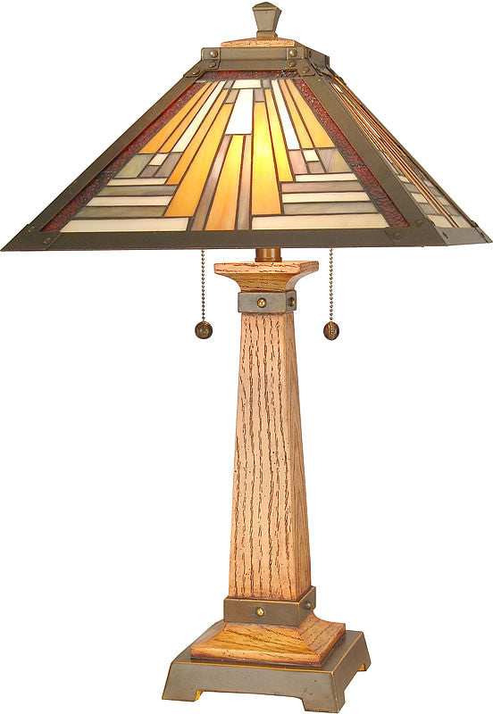 Dale Tiffany Thunder Tiffany Table Lamp TT60287