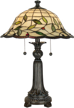 23"H Donavan Table Lamp Micca Bronze