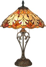 24"H Marshall Table Lamp Antique Brass