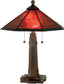 Dale Tiffany Camillo Table Lamp Antique Bronze TT80172