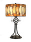 Dale Tiffany Addison Table Lamp Antique Bronze TT90021