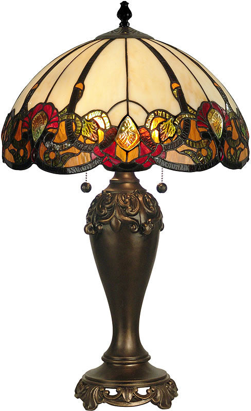 Dale Tiffany Northlake Table Lamp Dark Antique Bronze TT90235