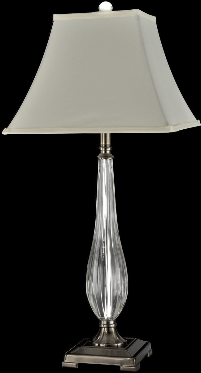 Dale Tiffany Terama Crystal Table Lamp Antique Bronze GT13267