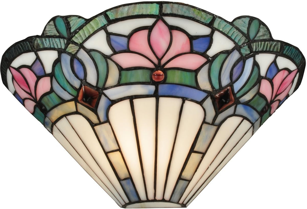 Dale Tiffany Windham 1-Light Wall Sconce White TW12148