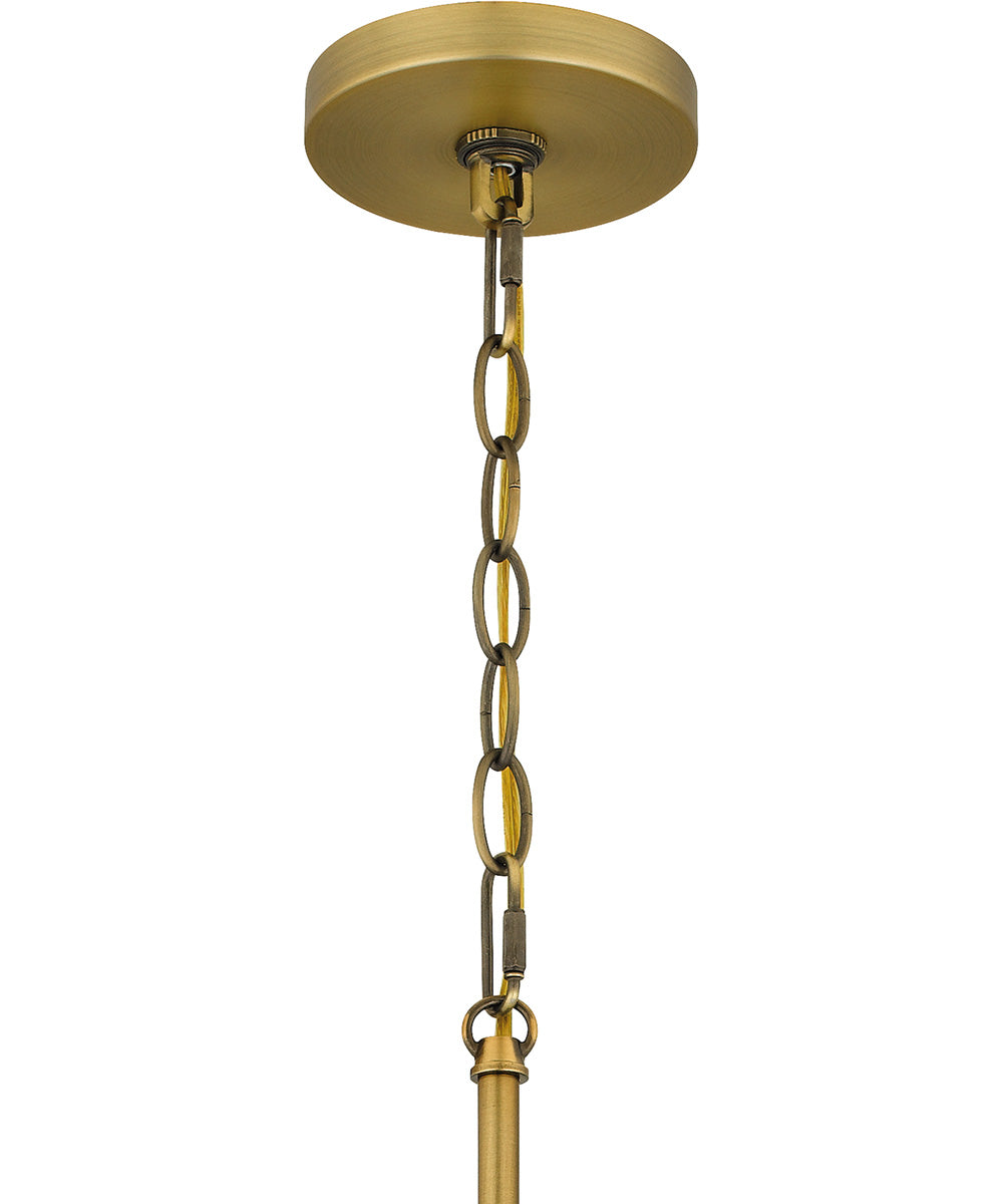 Airedale 8-light Chandelier Aged Brass