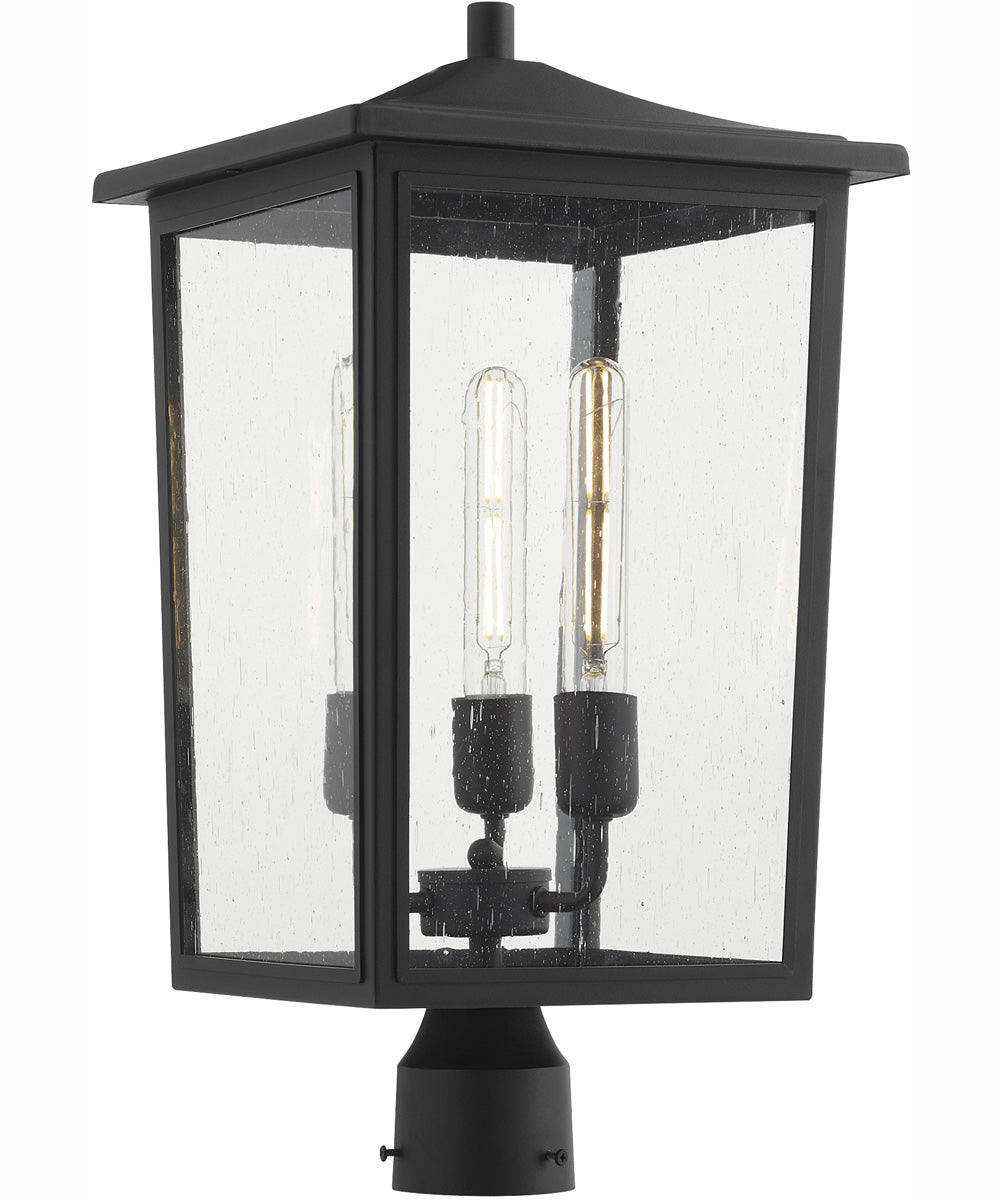 Riverside 3-light Post Textured Black