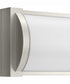 Barril 24 in. Medium Modern Integrated LED Linear Vanity Light Brushed Nickel
