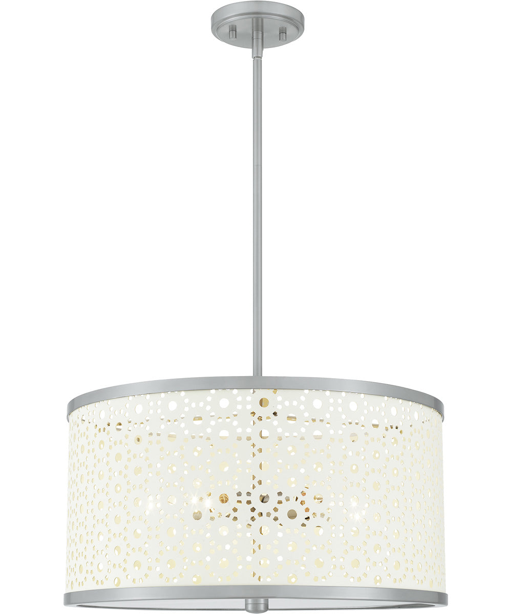 Emmeline 5-light Pendant Brushed Nickel