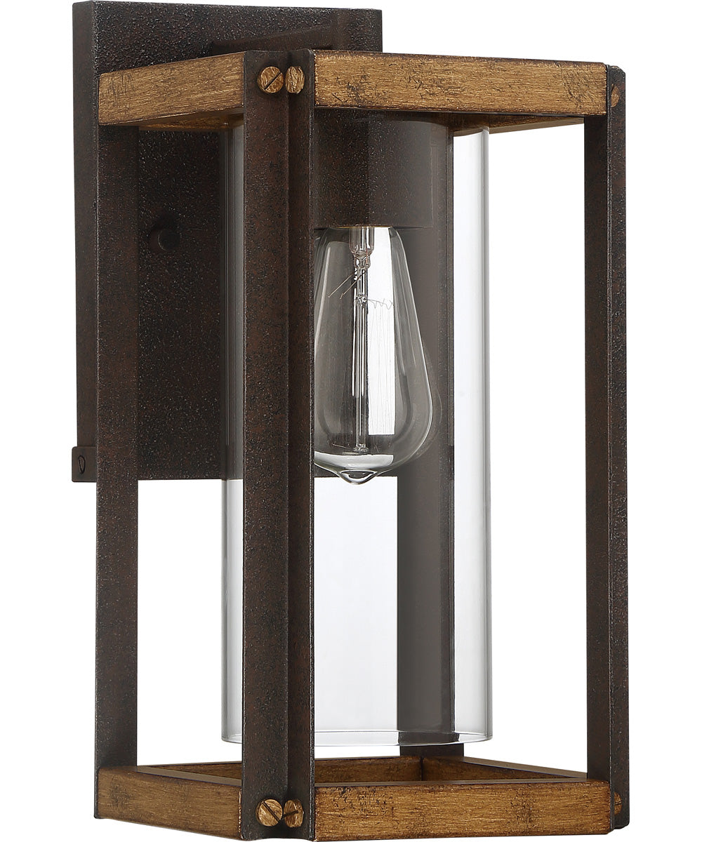 Marion Square Medium 1-light Outdoor Wall Light Rustic Black