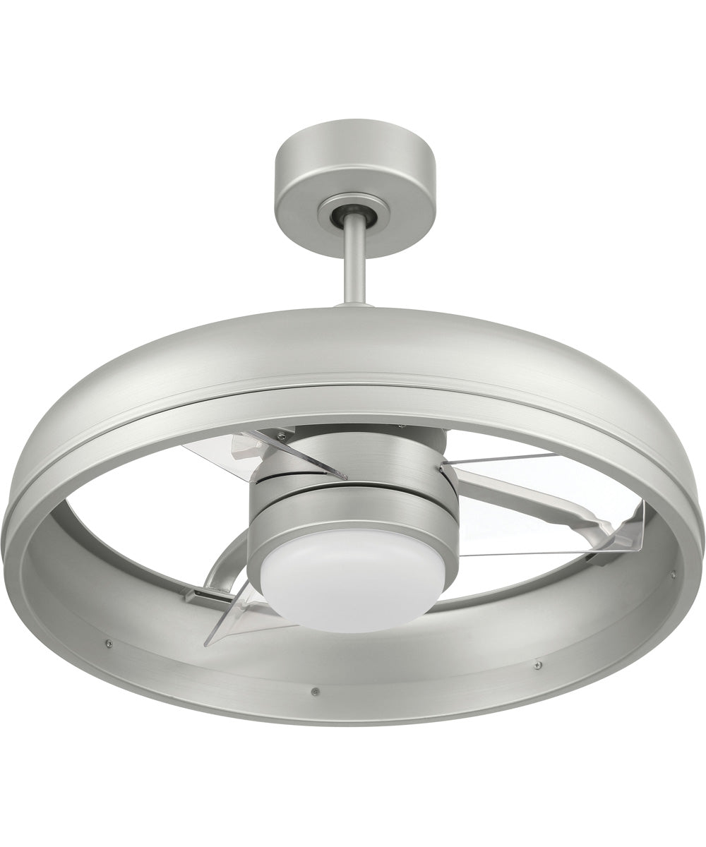 Taylor 24" 1-Light Ceiling Fan (Blades Included) Painted Nickel