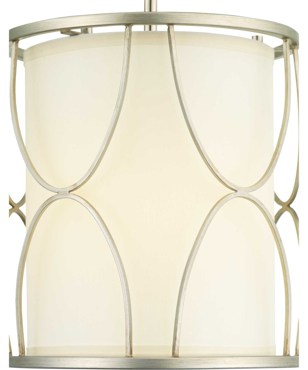 Landree 1-Light Mini-Pendant Silver Ridge