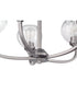Glenda 5-Light Chandelier Brushed Polished Nickel