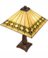 23" High Diamond Band Mission Table Lamp