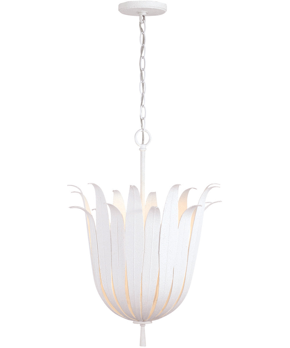 Eden 4-Light Pendant Textured White