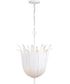Eden 4-Light Pendant Textured White