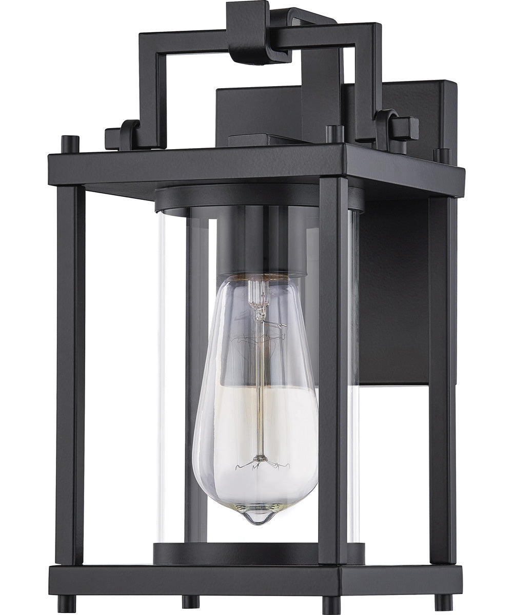 Garrett Small 1-light Outdoor Wall Light Matte Black
