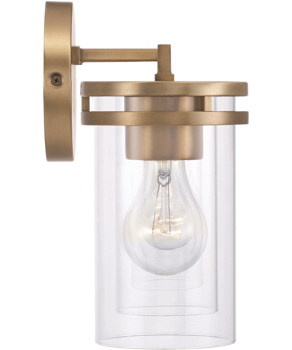 Fuller 3-Light Vanity Aged Brass