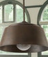 Tybee 1-Light Dual-Mount Pendant/Semi-Flush Mount In Nordic Grey