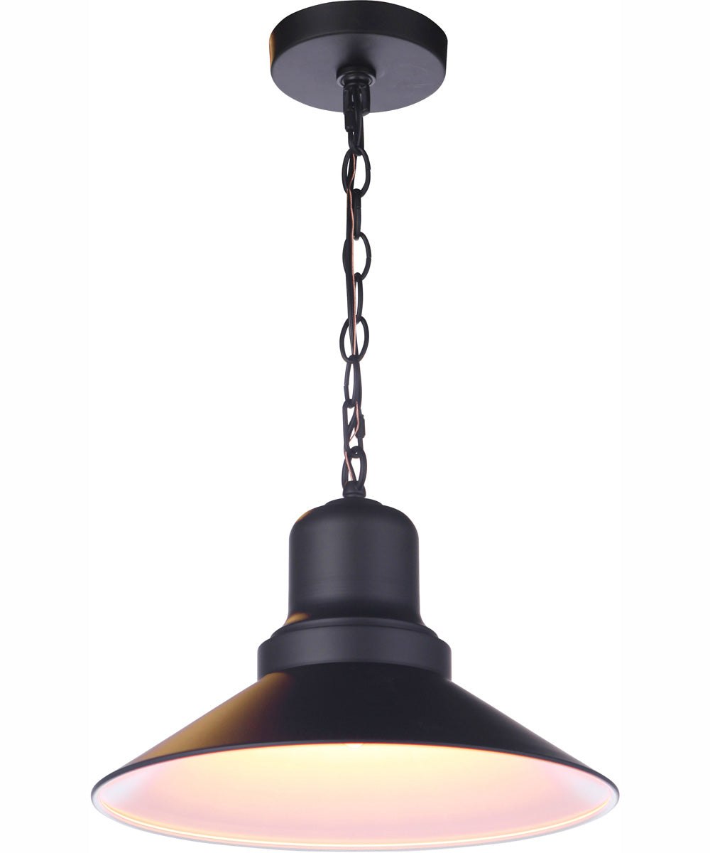 Singleton 1-Light Outdoor Pendant Midnight