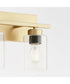 Carter 2-light Bath Vanity Light Aged Brass