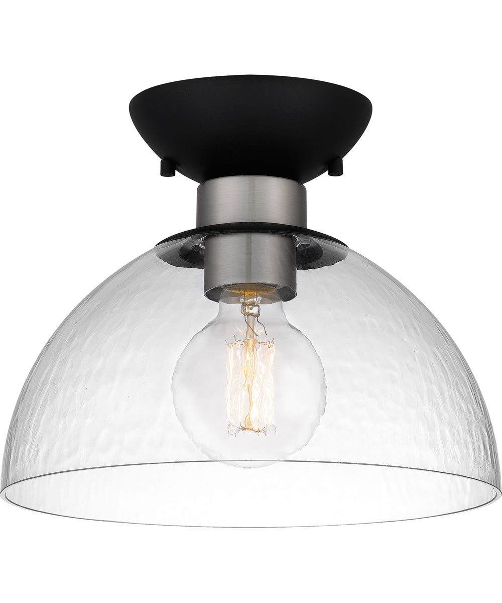 Halsey Small 1-light Flush Mount Brushed Nickel