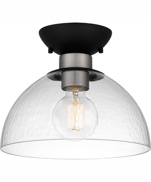 Halsey Small 1-light Flush Mount Brushed Nickel