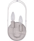 Mindful 2-Light Wall Sconce Brushed Polished Nickel