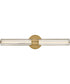 Georgette LED-Light Medium LED Vanity in Lacquered Brass