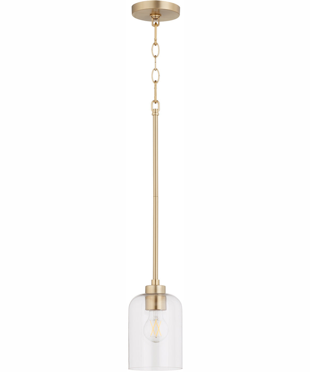 Tribute 1-light Pendant Aged Brass