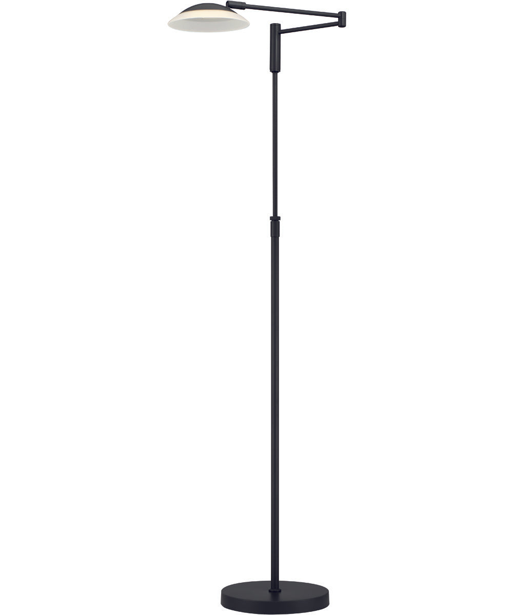 Meran Turbo LED Floor Lamp Museum Black