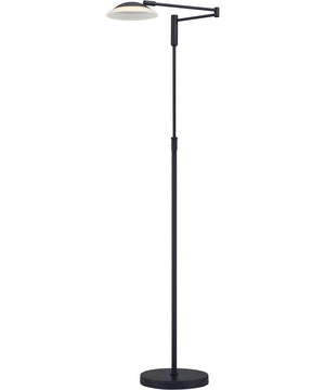 Meran Turbo LED Floor Lamp Museum Black