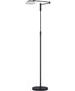 Meran Turbo LED Floor Lamp Museum Black