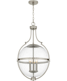 Quoizel Pendant Large 3-light Pendant Brushed Nickel