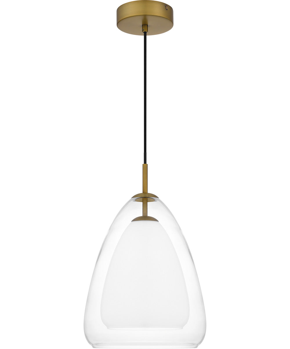 Aero 1-light Mini Pendant Aged Brass