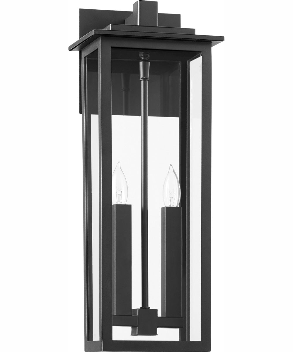 Westerly 2-light Wall Mount Light Fixture Textured Black