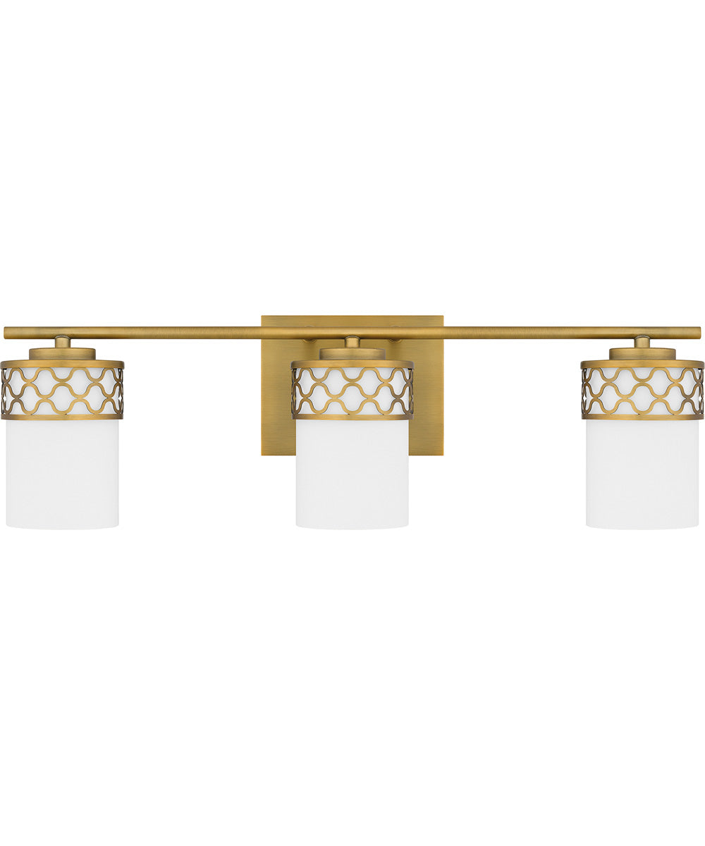 Tenley Large 3-light Bath Light Aged Brass