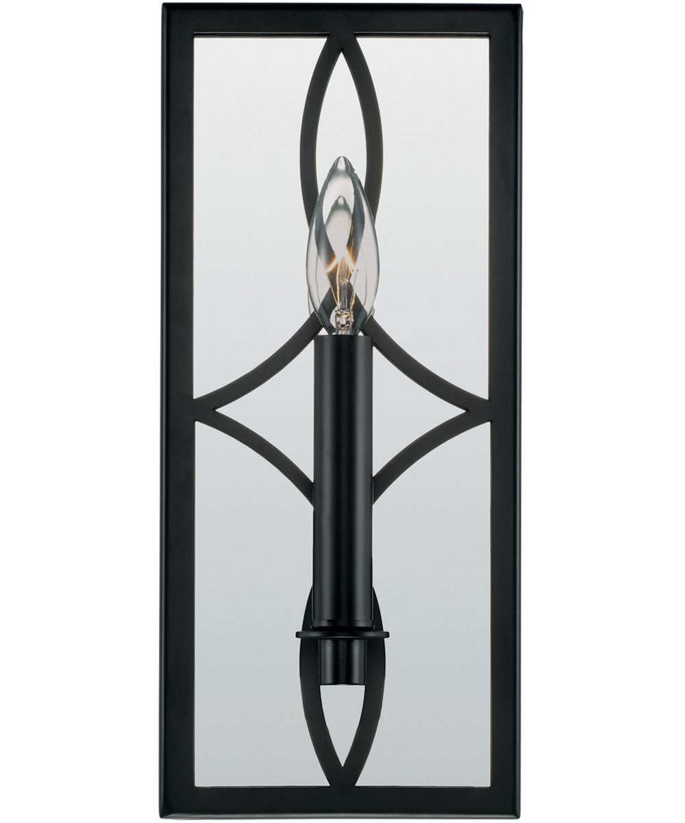 Avery 1-Light Sconce Matte Black
