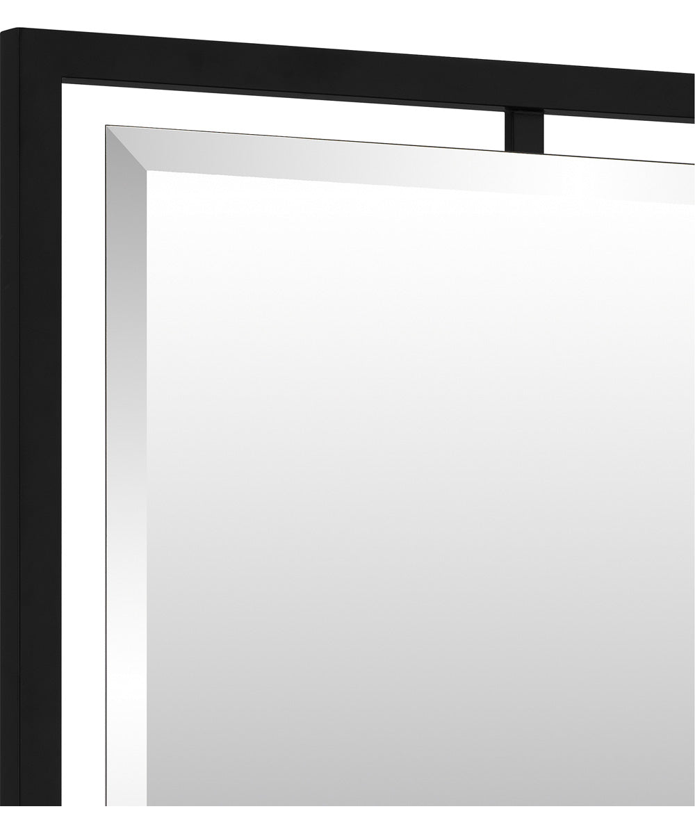 Quoizel Reflections Large Mirror Matte Black