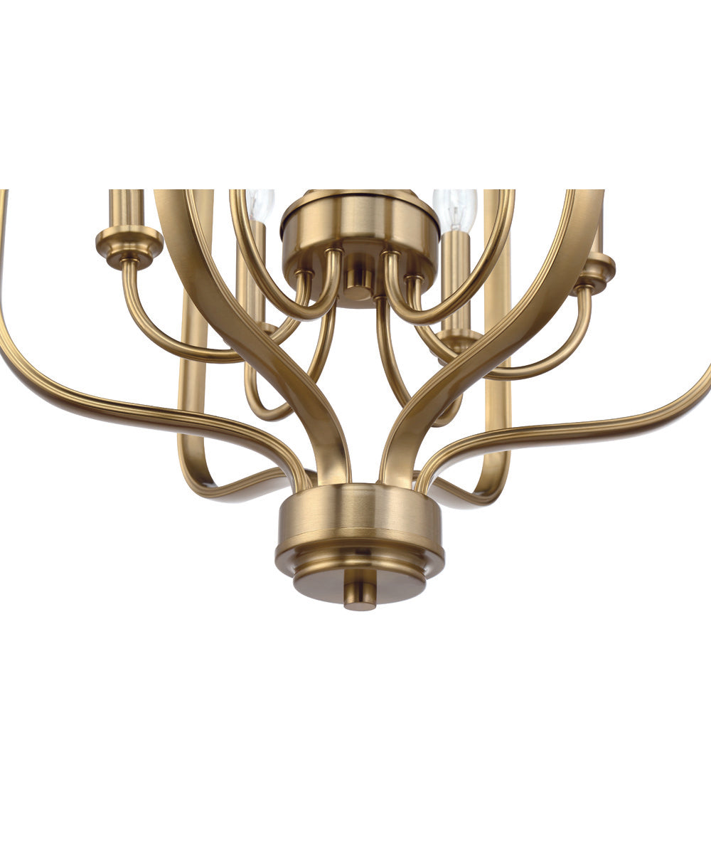 Bolden 6-Light Foyer Satin Brass