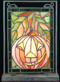 11"H x 10"W Jack'o'Lantern Window and Display