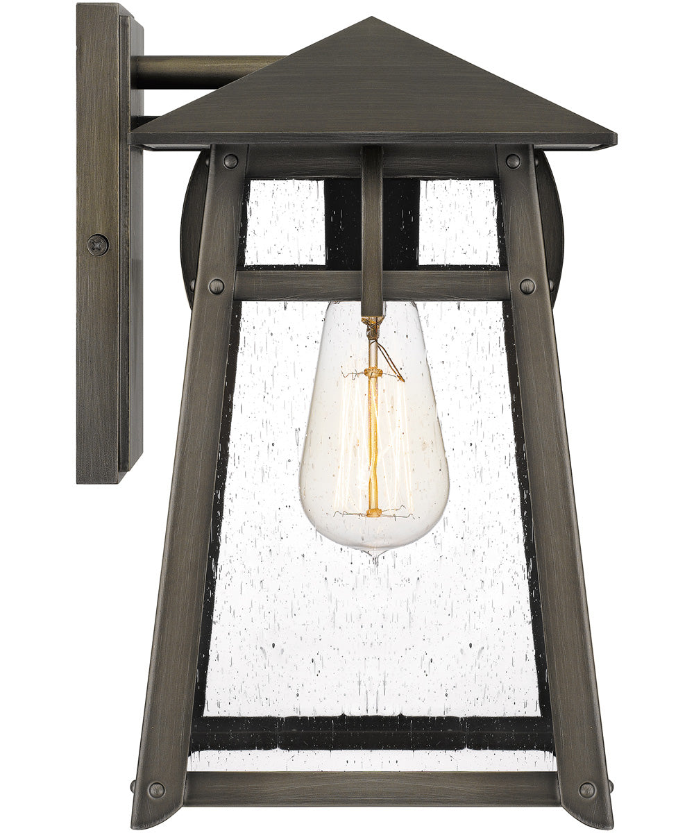 Merle Medium 1-light Outdoor Wall Light  Coastal Armour Aluminum Burnished Bronze