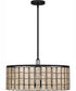 Seigler 4-light Pendant Matte Black
