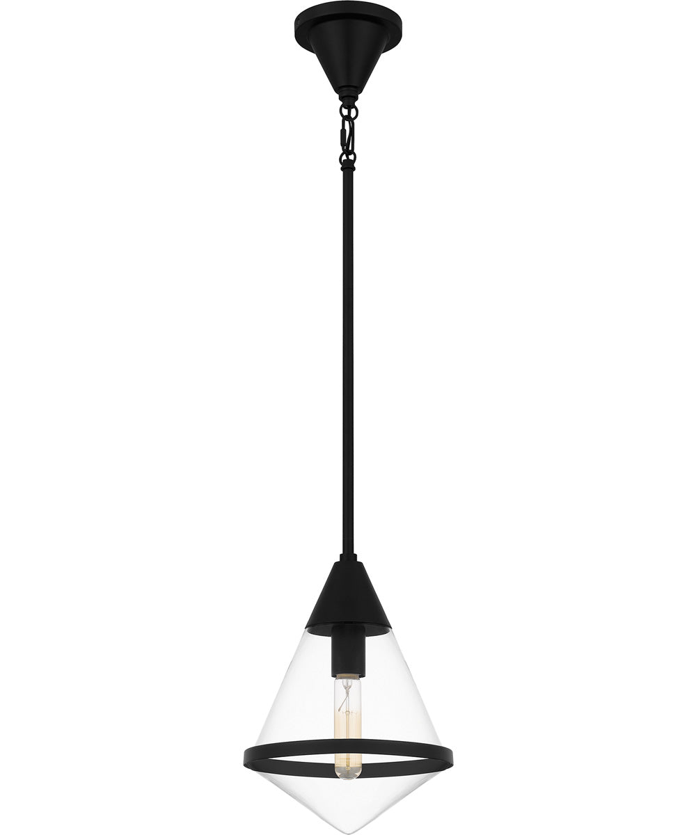Quoizel Piccolo Pendant Small 1-light Mini Pendant Matte Black