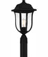 Mulberry Large 1-light Outdoor Post Light  Coastal Armour Matte Black