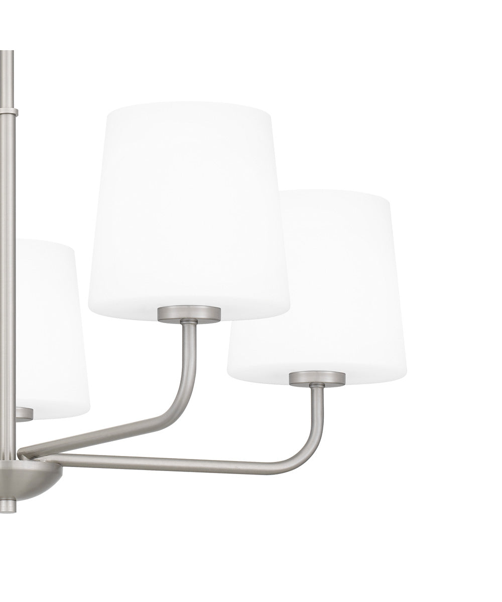 Gallagher 5-light Chandelier Brushed Nickel