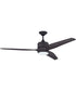 60" Mobi 1-Light Ceiling Fan Aged Galvanized