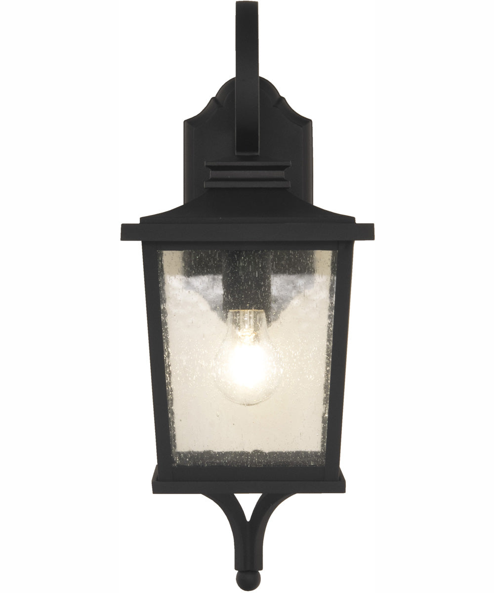 Tillman 1-Light Outdoor Wall Lantern Matte Black
